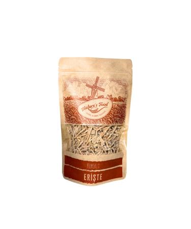 NATURES FOOD Whole Wheat Noodles 400gr whole wheat flour wheat bran egg milk low salt