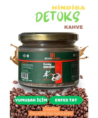 BIZIMHEKIM Chicory Coffee Detox Helps Lose Weight Chicory Coffee with Collagen 1 Month Use 150 gr