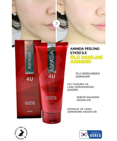 Aspasia Smoothing Purifying and Refreshing Korean Peeling Gel 180ml - Buy Online on GoSupps.com