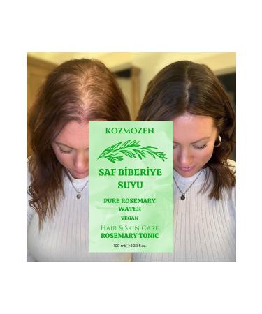 KOZMOZEN Rosemary Water for Hair Rosemary Hair Tonic Rosemary Water Against Hair Loss Fast Hair Growth 100M