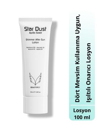 BEAUTYXFLY Star Dust Apr s Soleil Shimmer After Sun - After Sun Shine Care Cream 100 ml