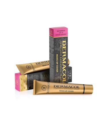 Dermacol Make Up Cover Foundation-212 Long-Lasting Waterproof Full Coverage Liquid Foundation - Buy Online on GoSupps.com