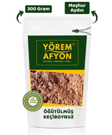 G l ehre Y rem Afyon Famous Aydin Seeds with Ground Gluten-free Ground Carob (CAROB) | 300Gr.
