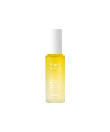 Skin79 Shine Yuja - Anti-Spot Brightening Ampoule with Vitamin C - Skin Tone Equalizer Ampoule - 50ml