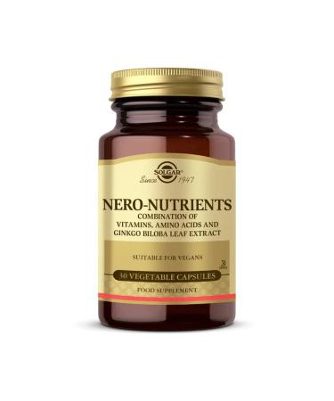 Solgar Nero Nutrients - 30 Capsules