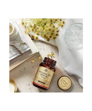 Solgar Vitamin D3 1000iu 100 Capsules - Buy Online on GoSupps.com