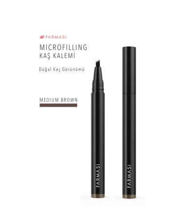 Farmasi Microfilling Eyebrow Pencil Medium Brown