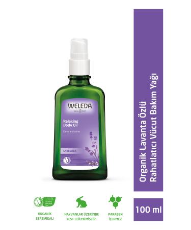 Weleda Organic Lavender Relaxing Body Care Oil 100ml