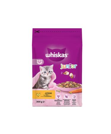 Whiskas Whiskas Junior Chicken 300 Gr Package (6 Pieces)