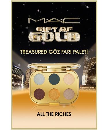 Mac Treasured Eye Shadow Palette All The Riches: Eyeshadow Palette