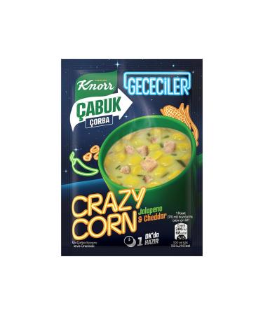 Knorr Instant Soup Crazy Corn &amp Jalapeno Cheddar 18 gr Pack (20 PCS)