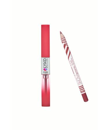 Pastel Long Lasting Lip Liner Lip Pencil 200 Double Sided Lipstick & Gloss 371 Deep Raspbe