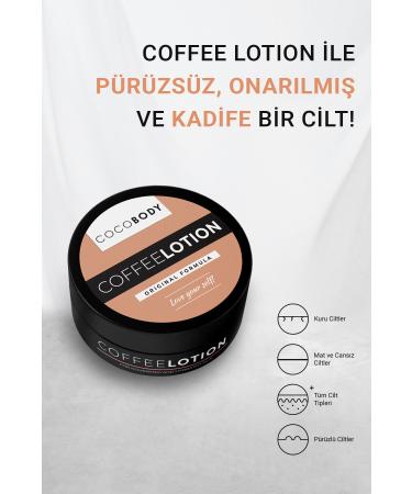 Coco Body Coffee Lotion Moisturizing Repairing Skin Tone Equalizing Body Care Cream - Buy Online on GoSupps.com
