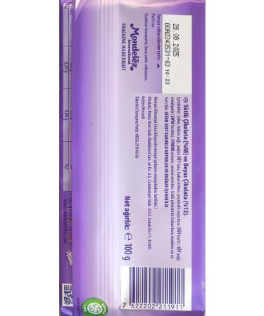 Milka New Year Tablet 100 Grams x 6 Pieces Total 600 Grams - Buy Online on GoSupps.com