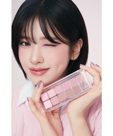 CLIO Light Textured Intense Color Eyeshadow Palette Clio Pro Eye Palette Air (07 Lavender Staff)