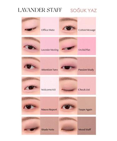 CLIO Light Textured Intense Color Eyeshadow Palette Clio Pro Eye Palette Air (07 Lavender Staff) - Buy Online on GoSupps.com