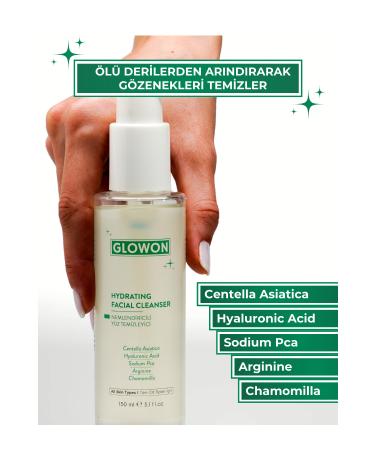 GLOWON HYDRATING FACIAL CLEANSER MAKEUP REMOVING GEL 150 ML - Buy Online on GoSupps.com