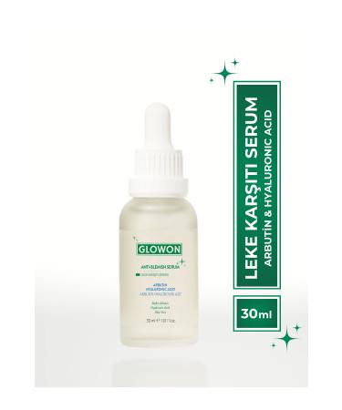 GLOWON ANTI-Blemish SERUM - ARBUTIN HYALURONIC ACID 30 ML