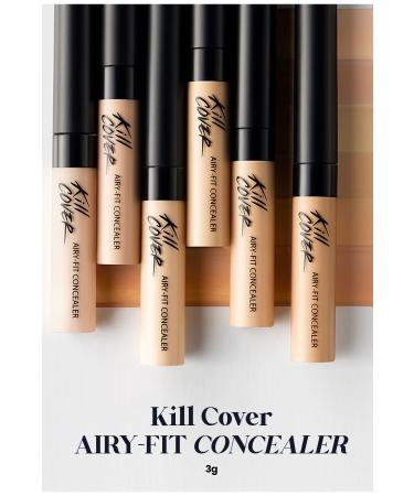 CLIO Light Formula Long-Lasting Concealer CLIO Kill Cover Airy-Fit Concealer (4 Ginger) - Buy Online on GoSupps.com