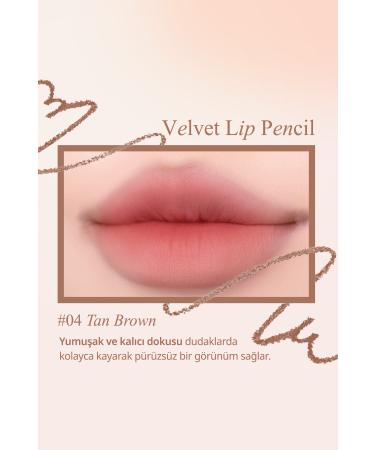CLIO Creamy Formula Lip Pencil and Sharpener Set Velvet Lip Pencil Set 04 Tan Brown - Buy Online on GoSupps.com