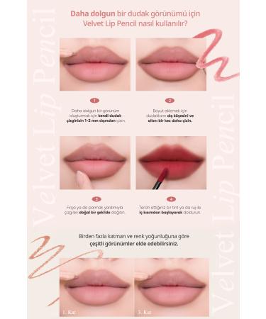 CLIO Creamy Formula Lip Pencil and Sharpener Set Velvet Lip Pencil Set 03 Coffee Brown - Buy Online on GoSupps.com