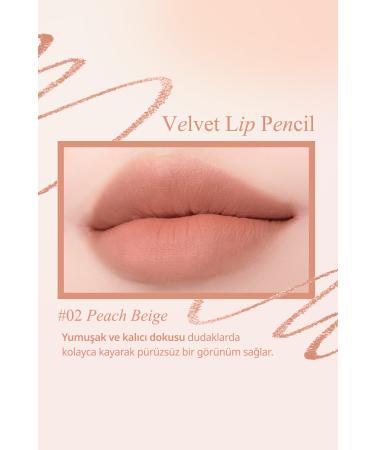 CLIO Creamy Formula Lip Pencil and Sharpener Set Velvet Lip Pencil Set 02 Peach Beige - Buy Online on GoSupps.com