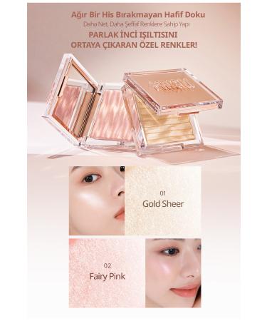 CLIO Highlighter with Micro Pearl Particles for Intense Shine Clio Prism Highlighter (02 Fairy Pink) - Buy Online on GoSupps.com