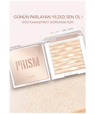 CLIO Highlighter with Micro Pearl Grains for Intense Shine Clio Prism Highlighter (01 Gold Sheer) - Buy Online on GoSupps.com