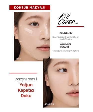 CLIO Intense Coverage Concealer Clio Kill Cover Foundation Concealer (5 Sand) - Buy Online on GoSupps.com