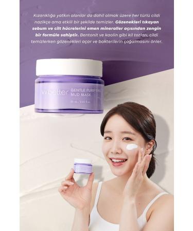 VVBETTER Blackhead and Acne Anti-Pore Tightening Purifying Korean Clay Mask 60ml - Buy Online on GoSupps.com