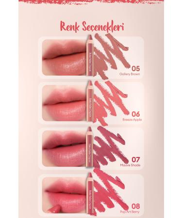 CLIO Creamy Tinted Lip Balm in Pencil Shape & Sharpener CLIO Butter Balm Crayon 003 Pastel Rose - Buy Online on GoSupps.com