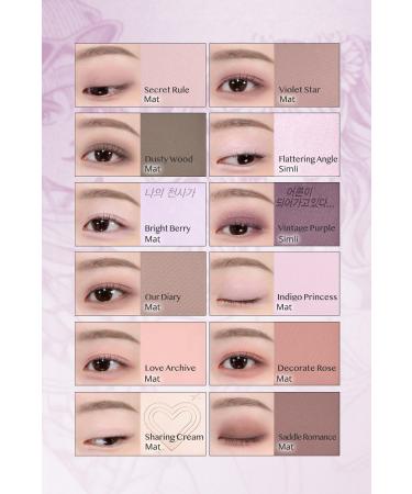 CLIO Light Textured Intense Color Eyeshadow Palette Pro Eye Palette Air (14 FOREVER MAUVE) - Buy Online on GoSupps.com
