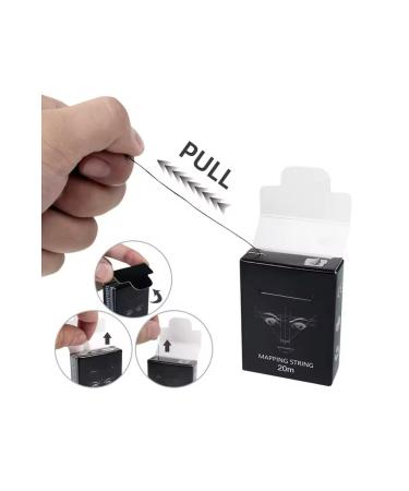 Elea EYEBROW MARKING AND MAPPING DESIGN THREAD BLACK 20 METERS