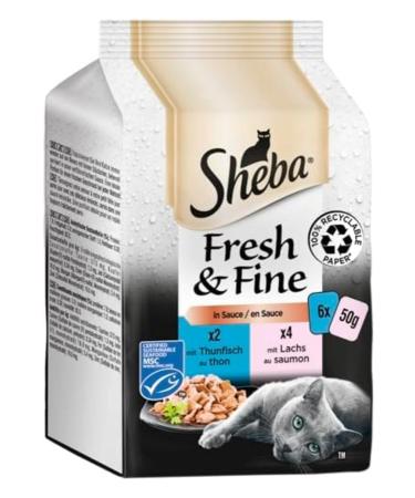 Furlo Sheba Fish Options Cat Canned Food 6x50 gr