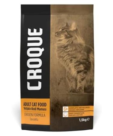 Croque Chicken Adult Dry Cat Food 1.5kg