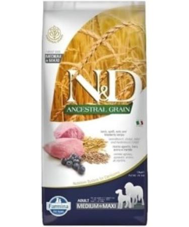 N & D ND Low Grain Lamb Medium Maxi Adult Dog Food 12 Kg