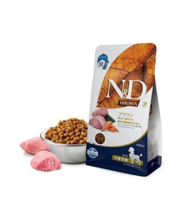 N & D ND BROWN Lamb Potato Carrot and Spirulina Small Breed Adult Dog Food 2kg - Buy Online on GoSupps.com