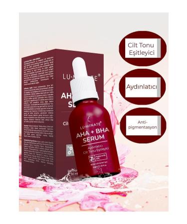 Luminate Aha-bha Serum Anti-Acne Skin Tone Equalizer Red Peeling - Buy Online on GoSupps.com