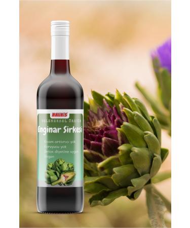Balbis Natural Artichoke Vinegar - 250 cc Glass Bottle