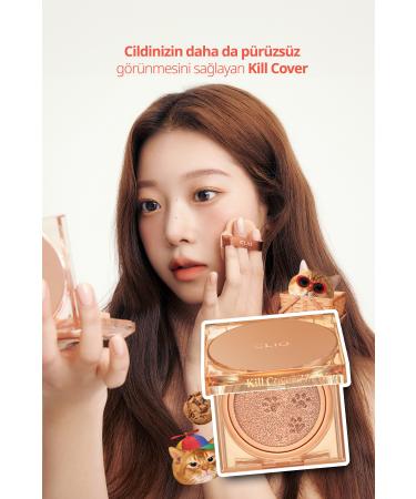 CLIO Kill Cover The New Founwear Cushion - Refill Spf50 Pa (2 LINGERIE/KOSHORT IN SEOUL L M TED) - Buy Online on GoSupps.com