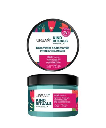 Urban Care Kind Rituals Rose Water Chamomile Hair Care Mask 230 ML - Buy Online on GoSupps.com