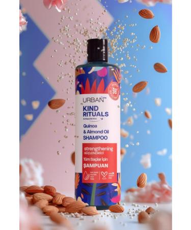 Urban Care Kind Rituals Quinoa Almond Oil Shampoo 400 ML - Buy Online on GoSupps.com
