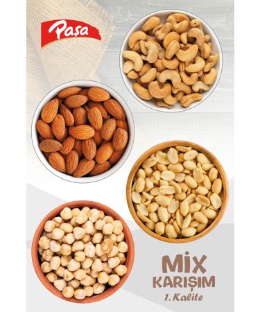 Pasha Nuts Roasted Mixed Nuts Transparent Package 250 Gr - Buy Online on GoSupps.com