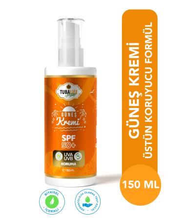 TUBALIFE Tubalife Spf 50 Sun Cream 150 ml - Skin Brightening Tone Equalizer Uva - Uvb Protector