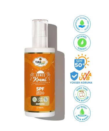 TUBALIFE Tubalife Spf 50 Sun Cream 150 ml - Skin Brightening Tone Equalizer Uva - Uvb Protector - Buy Online on GoSupps.com