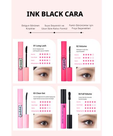PERIPERA False Lash Effect Mascara PERIPERA Ink Black Cara Choigosim (04 Full Volume Curling) - Buy Online on GoSupps.com
