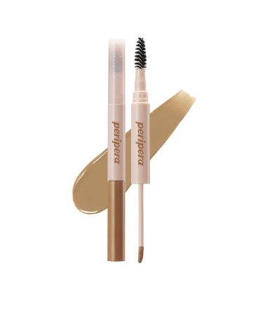 PERIPERA Long-Lasting Intensely Pigmented Eyebrow Gel Peripera Speedy Drawing Longwear Brow (02 Ash Brown)