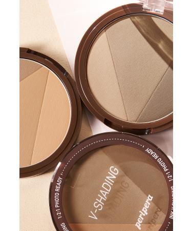 PERIPERA Contour Offering Natural Shading with Warm and Cold Tones Peripera Ink V Shading (02 Cacao Brown) - Buy Online on GoSupps.com