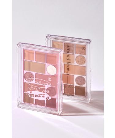 PERIPERA All Take Mood Technique Palette (01 AROUND BROWN) - Multi-Purpose Palette in Shimmering and Matte Form - Buy Online on GoSupps.com