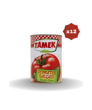 TAMEK TOMATO PASTE 425 GR - (12 PIECES)